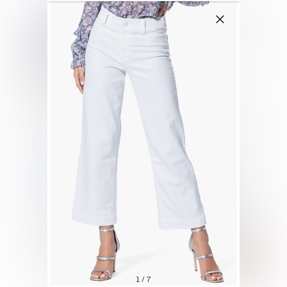 PAIGE Women's Flare White Jeans